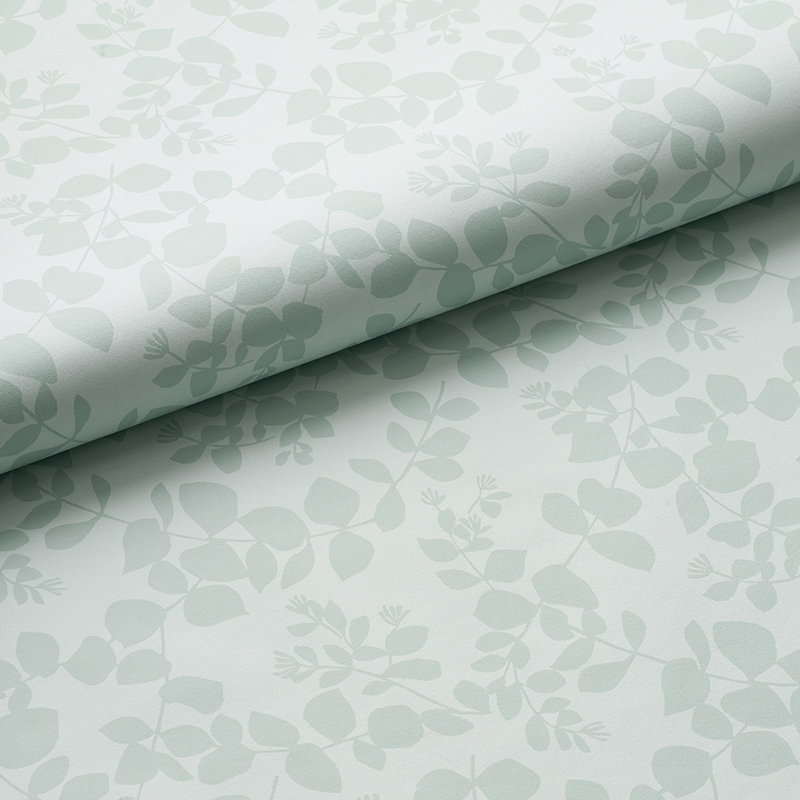 The Company Store Leaf Wallpaper In Willow Green