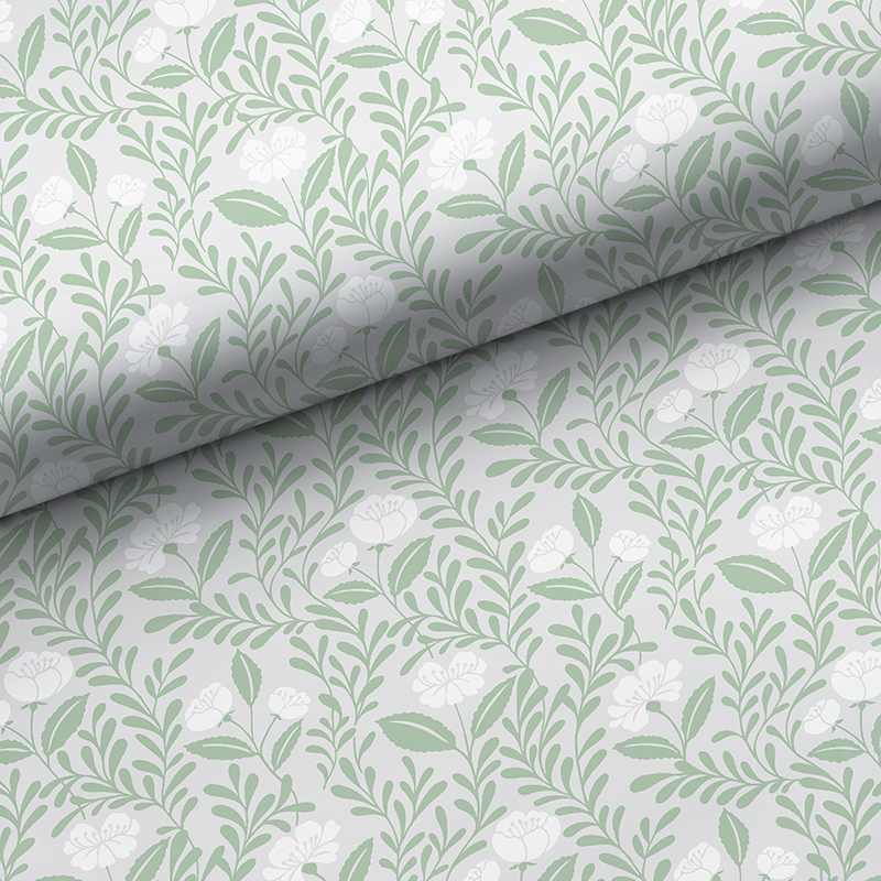 The Company Store Wallpaper Swatch In Green