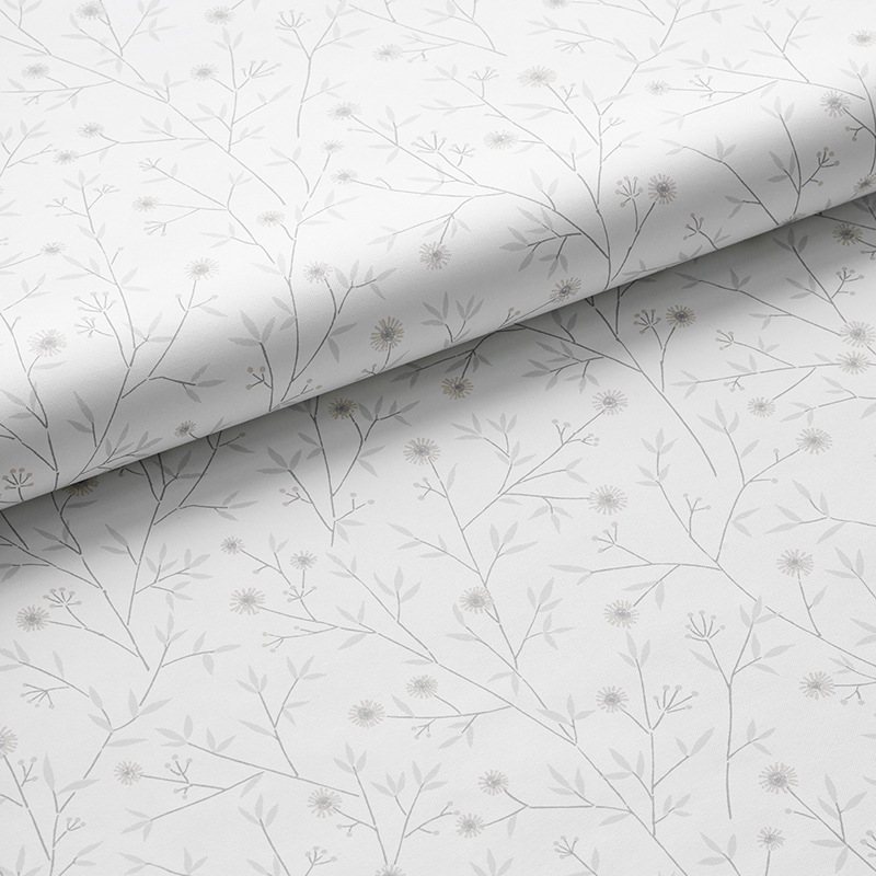 The Company Store Ava Ditsy Floral Wallpaper In Gray | ModeSens