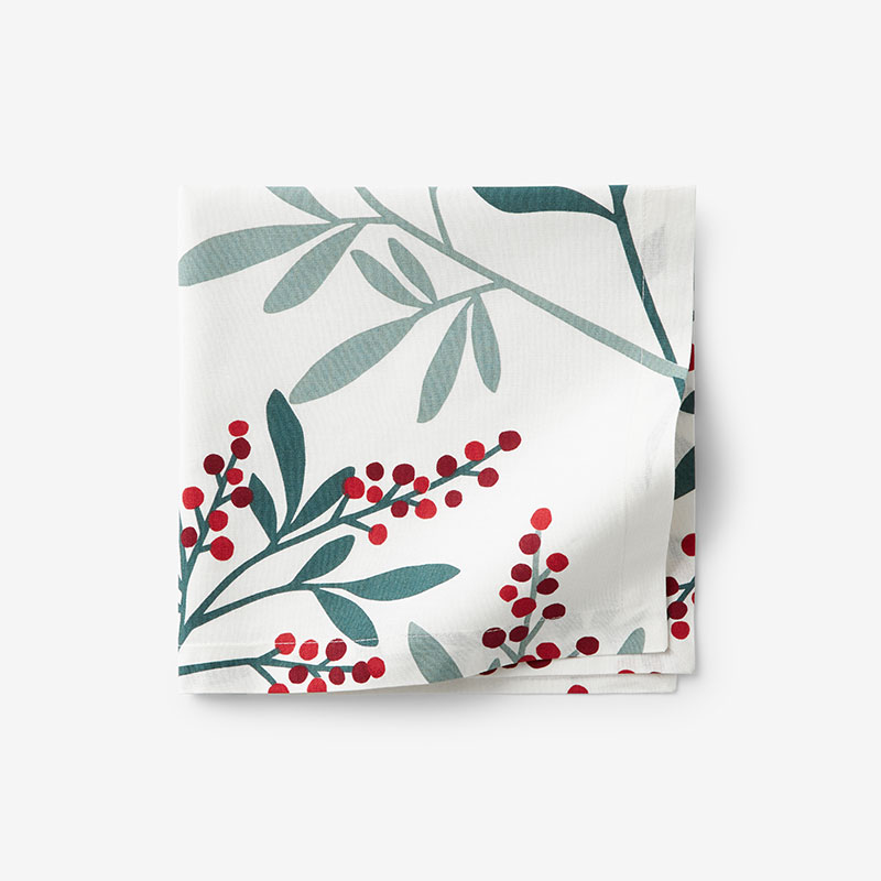 Floral Printed Cotton Napkins, Set of 4 | The Company Store