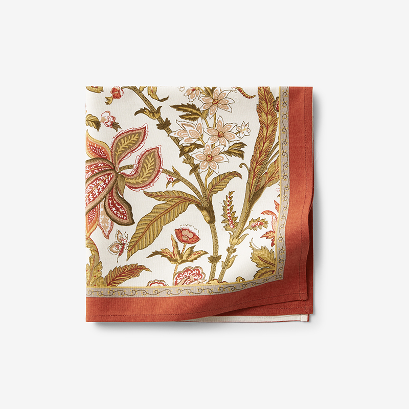 Autumn Garden Cotton Napkins