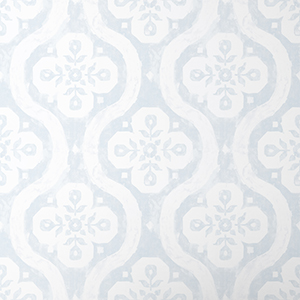 The Company Store Wallpaper Swatch In Light Blue