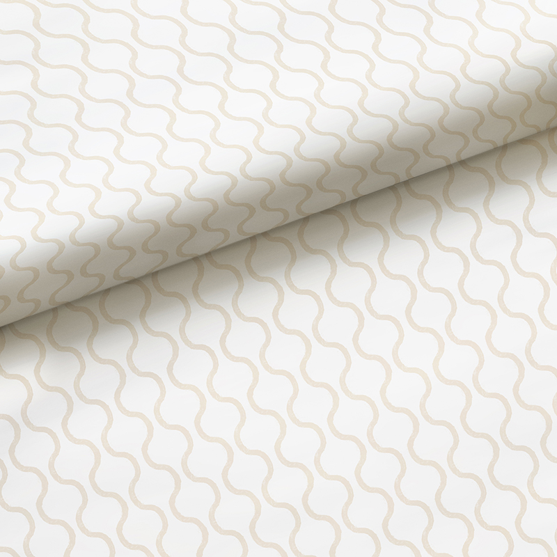The Company Store Wallpaper Swatch In Ivory