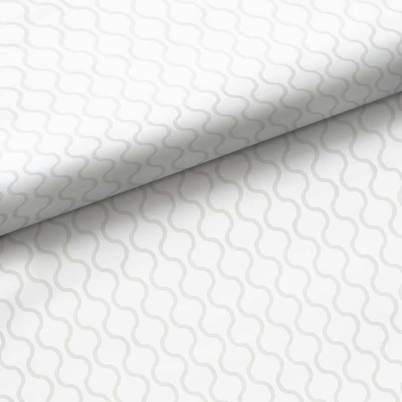 The Company Store Wallpaper Swatch In Light Gray