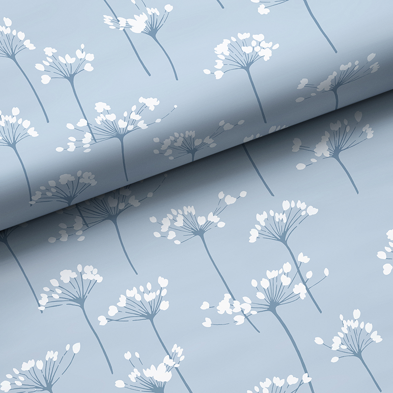 The Company Store Wallpaper Swatch In Light Blue
