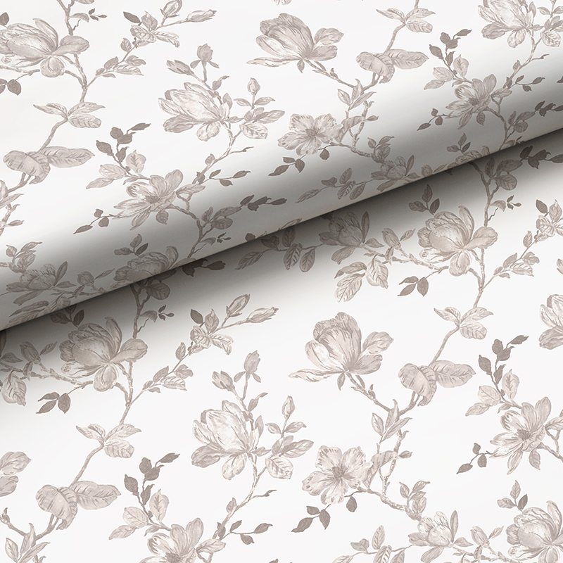 The Company Store Wallpaper Swatch In Ivory