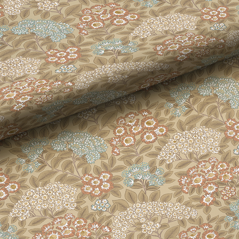 The Company Store Garden Wallpaper In Brown