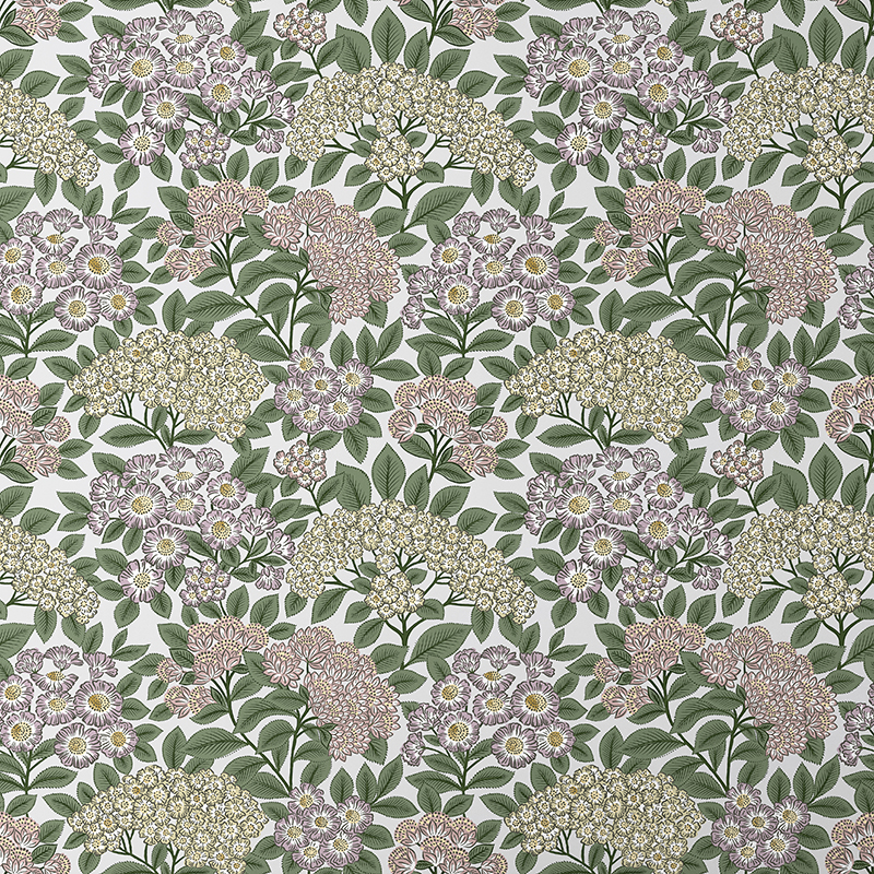 The Company Store Wallpaper Swatch In Green