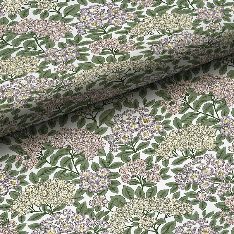 The Company Store Wallpaper Swatch In Green