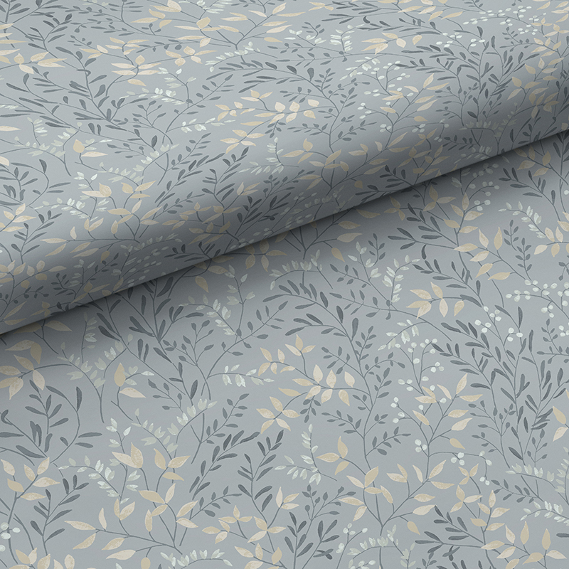 The Company Store Layla Wallpaper In Blue