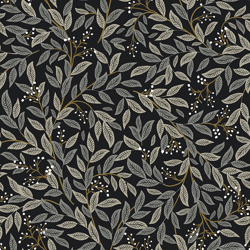 The Company Store Willowberry Removable Wallpaper In Black