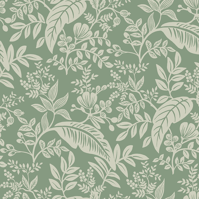 The Company Store Canopy Traditional Wallpaper In Green
