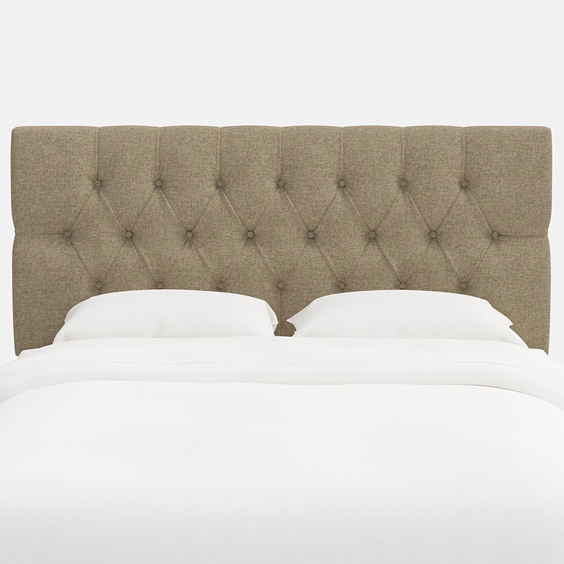 The Company Store Park Tufted Zuma Headboard In Beige