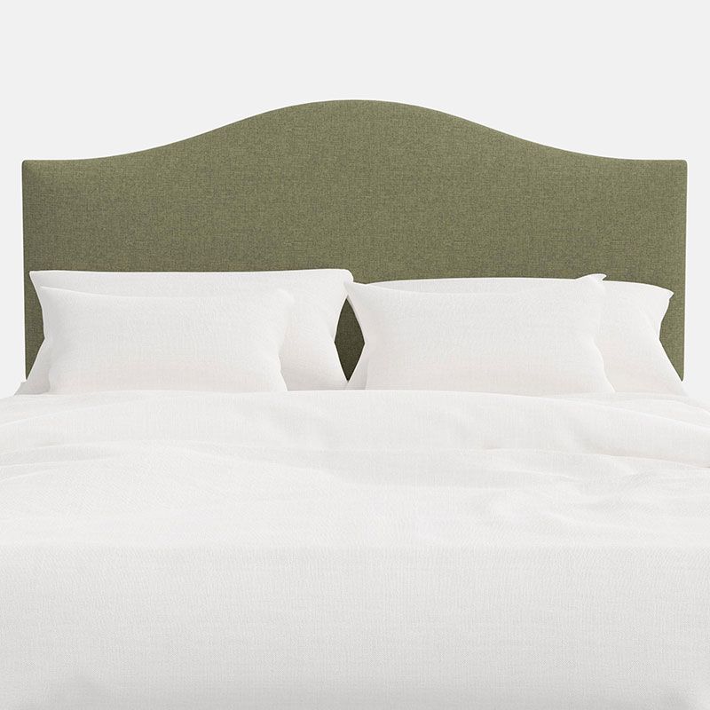 The Company Store Saddle Zuma Headboard In Green