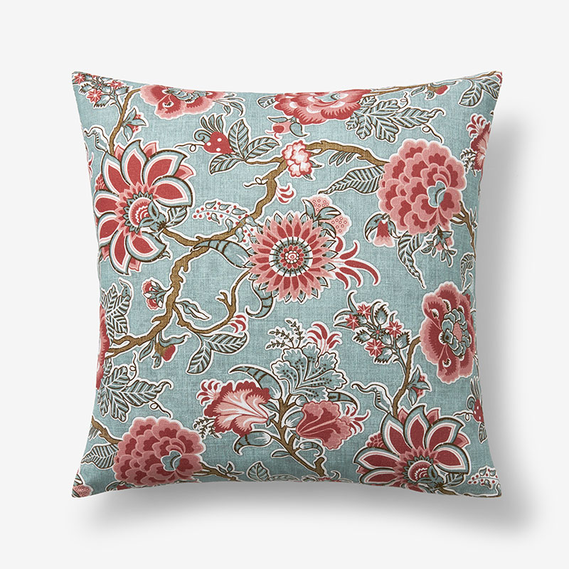 The Company Store Saanvi Decorative Square Pillow Cover In Green/red