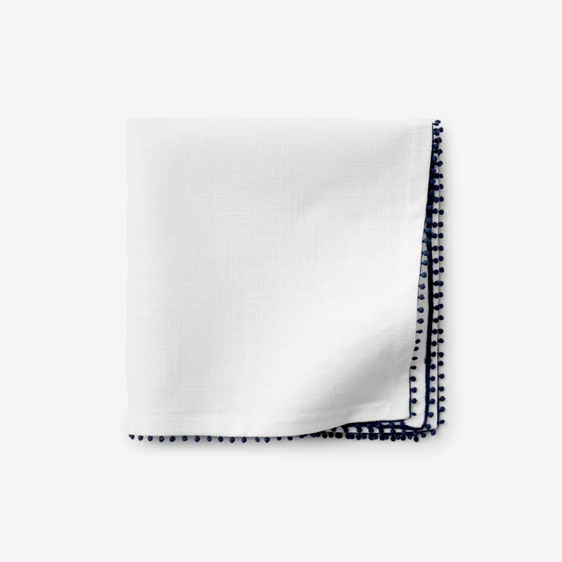 The Company Store Pom Fringe Napkins, Set Of 4 In Multi