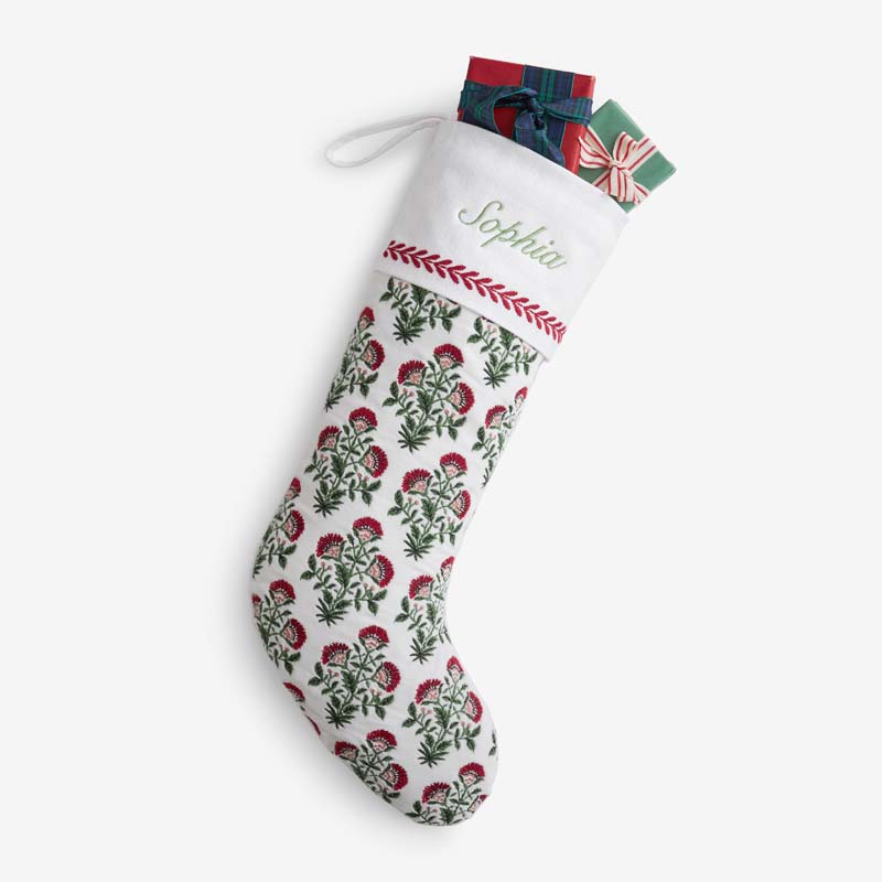 The Company Store Artisan Chic Stocking In Multi