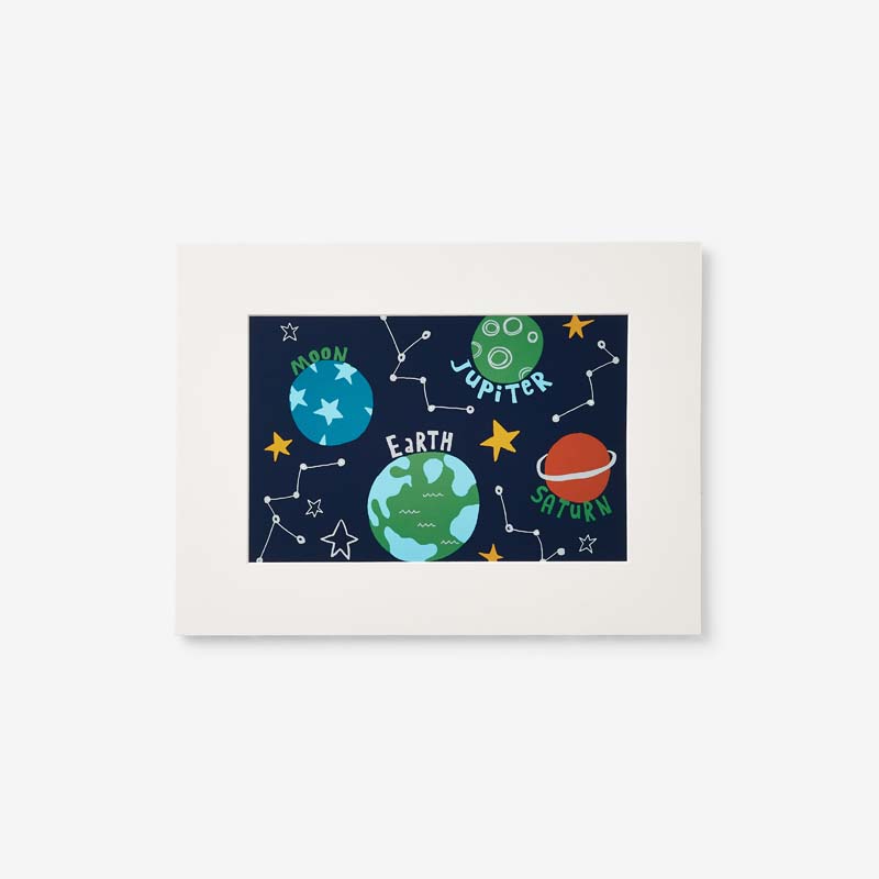 The Company Store Planets & Rockets Wall Art