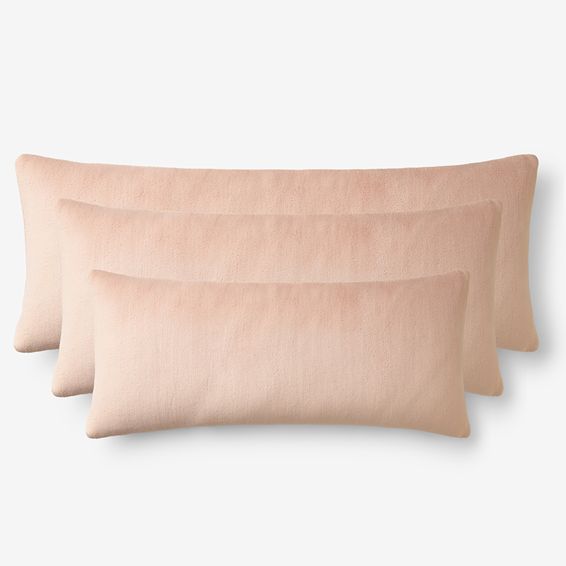The Company Store Decorative Pillow Cover In Pink