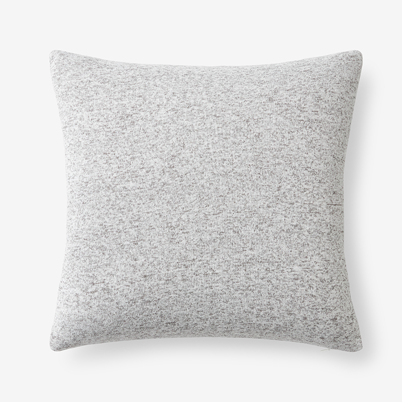 The Company Store Sweatshirt Pillow Cover In Gray