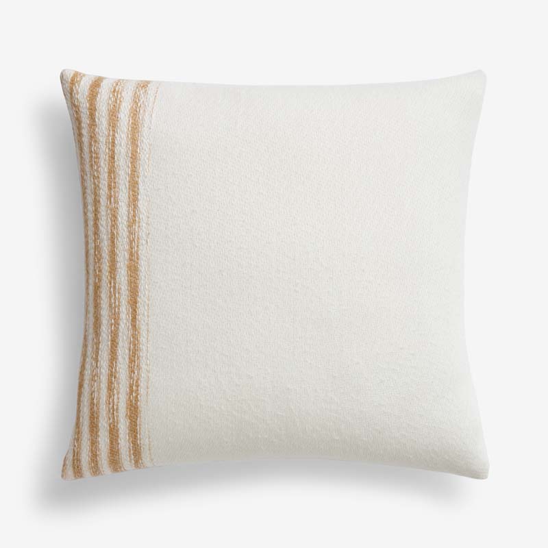 The Company Store Belinha Decorative Square Pillow Cover In Yellow