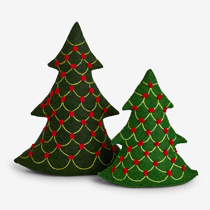 Holiday Felt Tabletop Decor