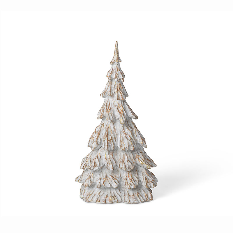 Snowy Tabletop Pine Tree
