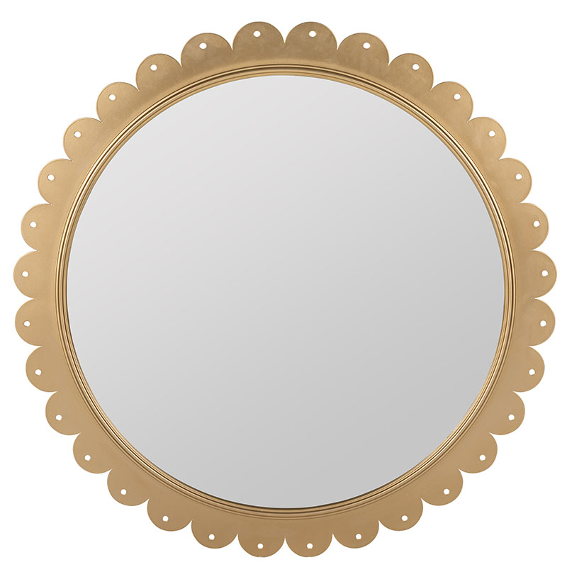 The Company Store Bria Hammel Candler Mirror In Yellow