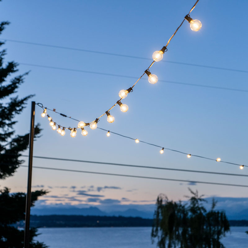 Bistro LED String Lights 25'-TheCompanyStore|59509