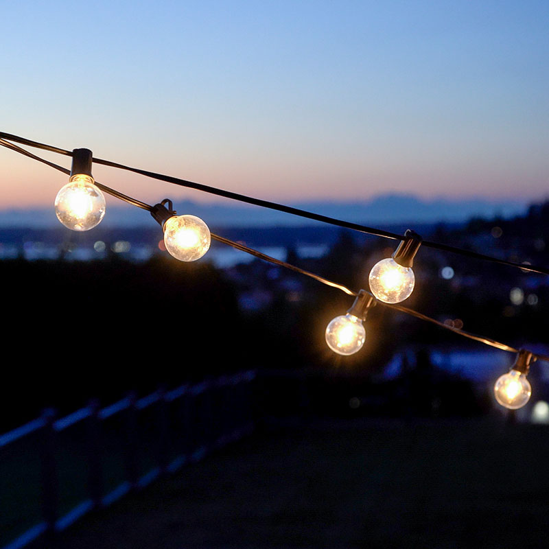 Bistro LED String Lights 25'-TheCompanyStore|59509