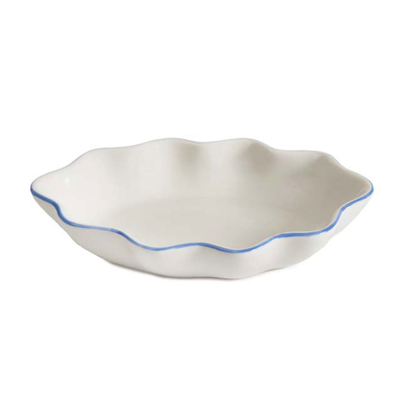 The Company Store Scallop Soap Dish In White