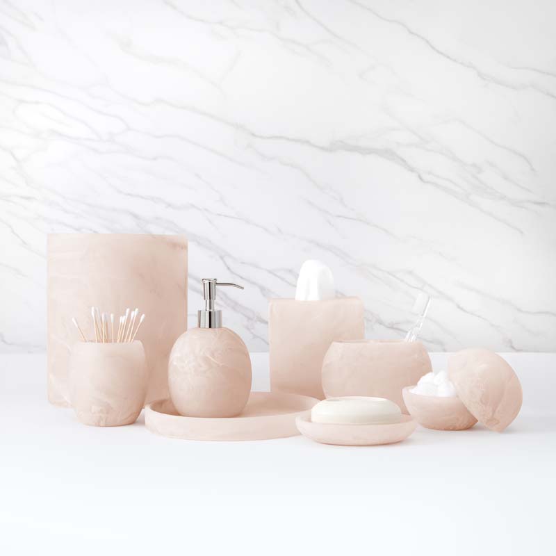 Blush Vanity Tray(Pink)-TheCompanyStore|61584