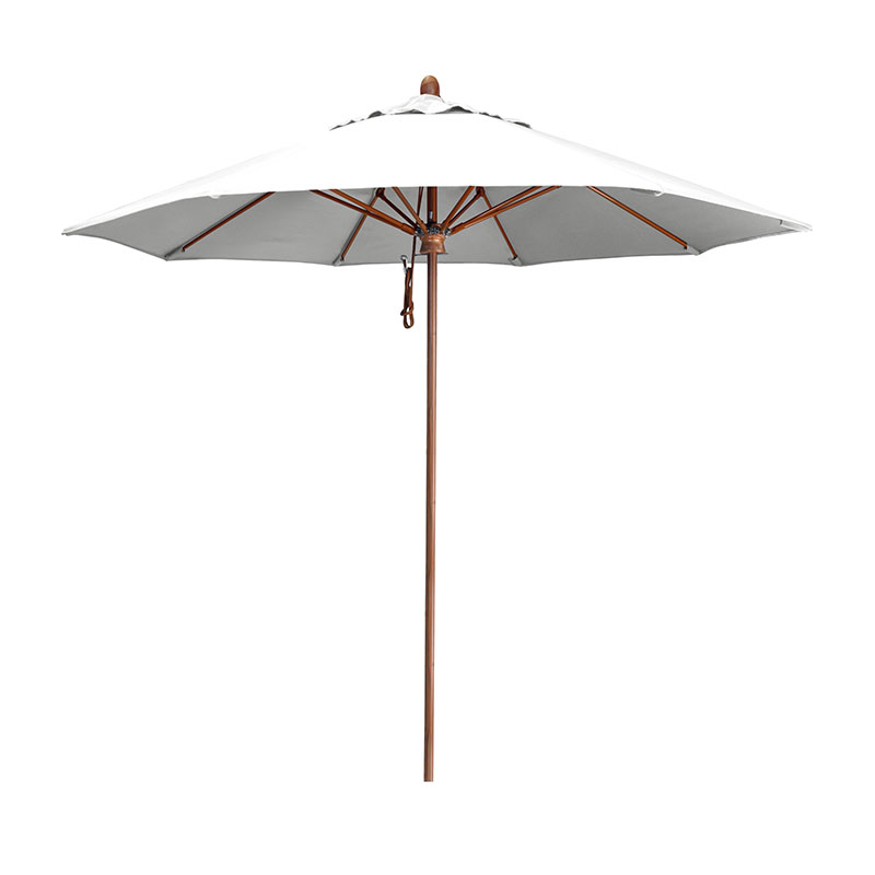 The Company Store Pulley Lift Umbrella In Ivory