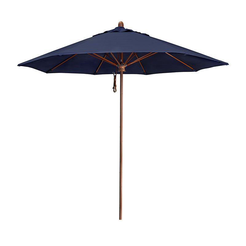 The Company Store Pulley Lift Umbrella In Navy Blue