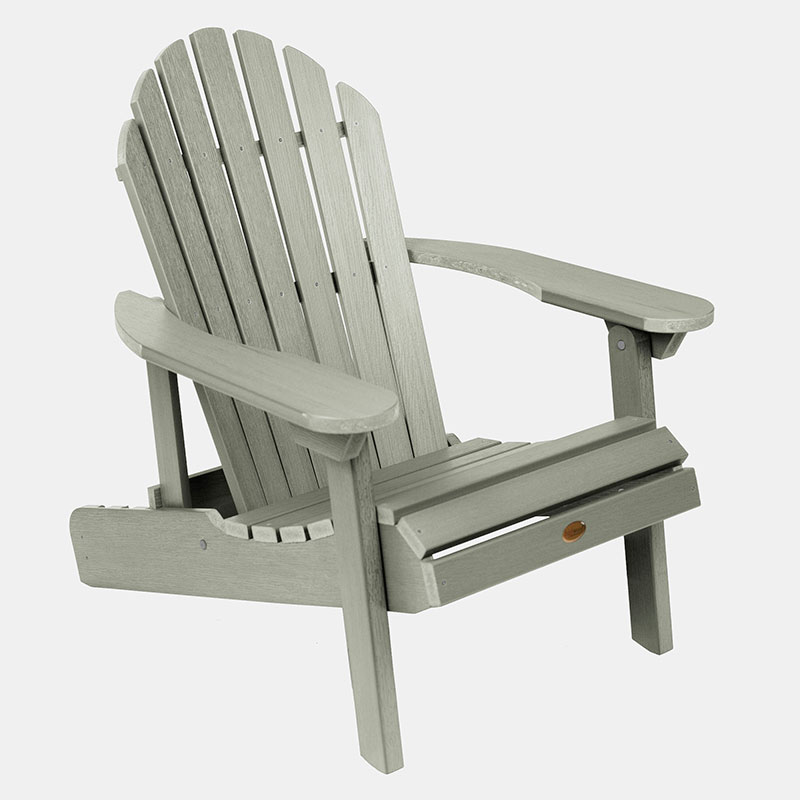 The Company Store Folding And Reclining Adirondack Chair In Green