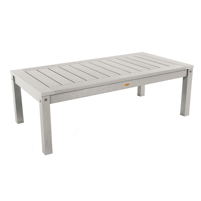 The Company Store Adirondack Coffee Table In Light Gray