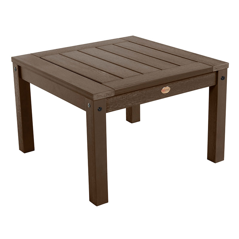 The Company Store Adirondack Side Table In Brown