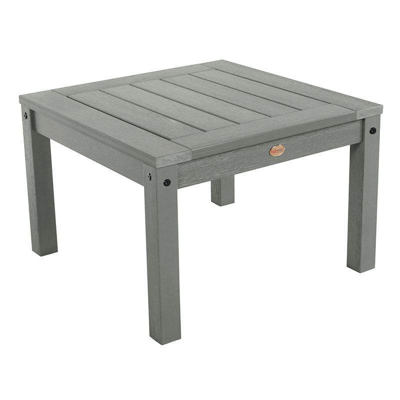 The Company Store Adirondack Side Table In Gray