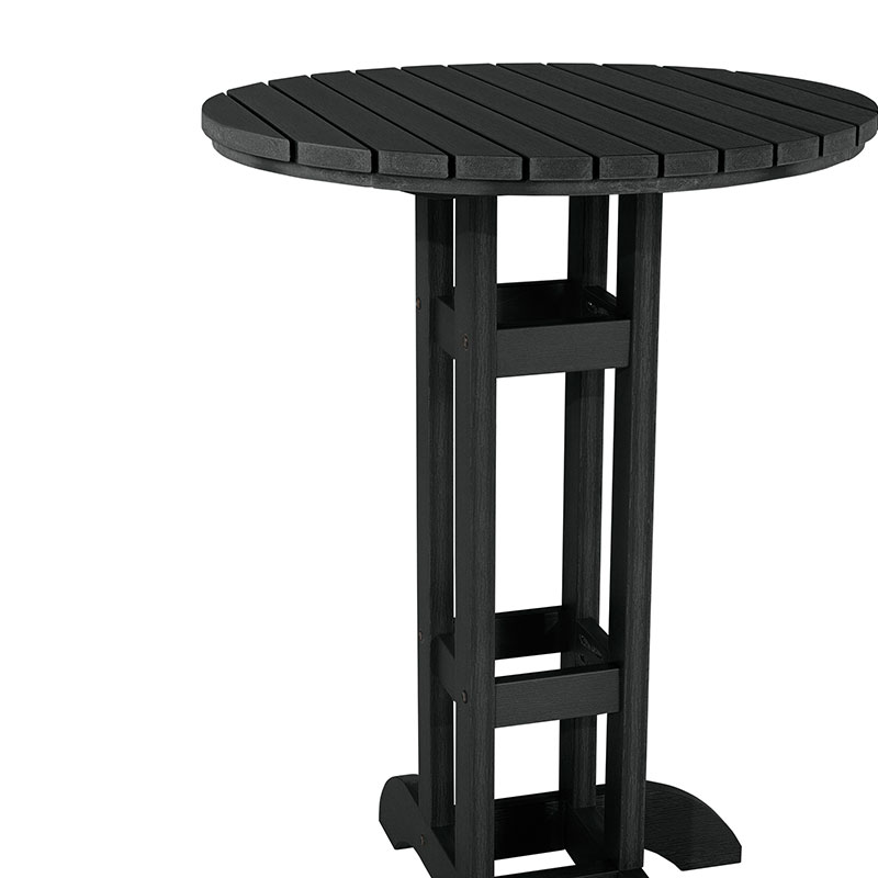 The Company Store 30" Round Bistro Table In Black