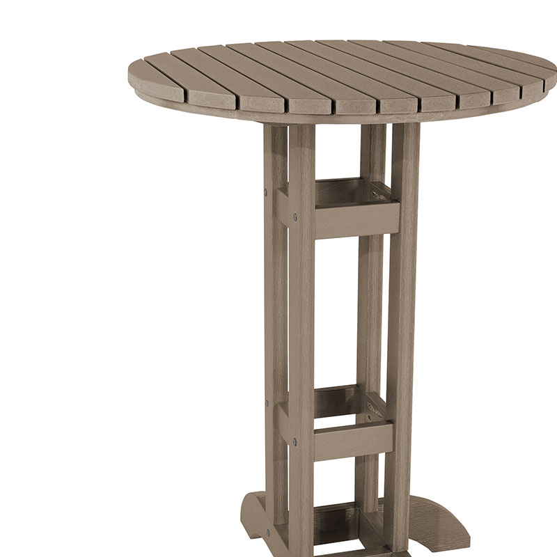 The Company Store 30" Round Bistro Table In Brown