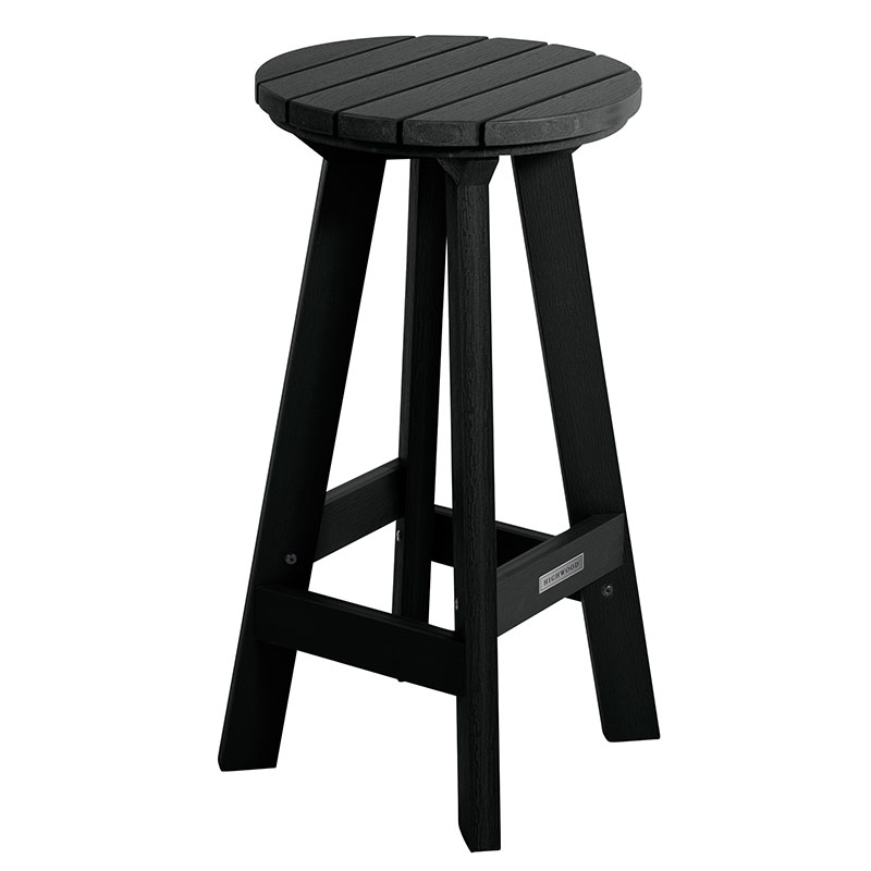 The Company Store Bar Stool In Black
