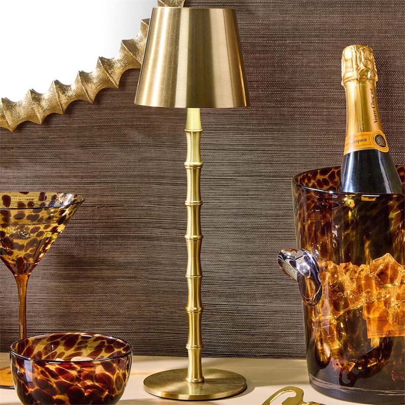 Bamboo Cordless LED Table Lamp-TheCompanyStore|61058