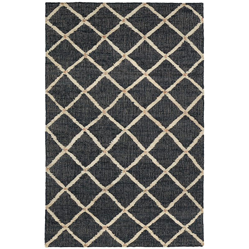 The Company Store Kali Handwoven Jute Rug In Black
