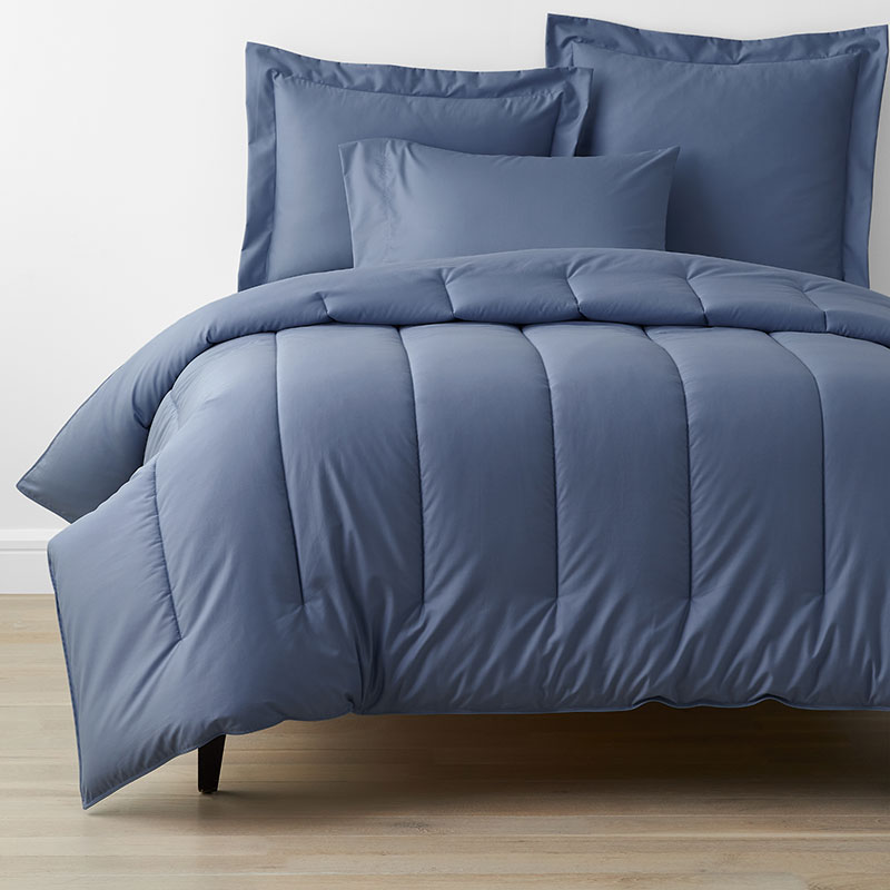 THE COMPANY STORE CLASSIC SMOOTH WRINKLE-FREE SATEEN COMFORTER