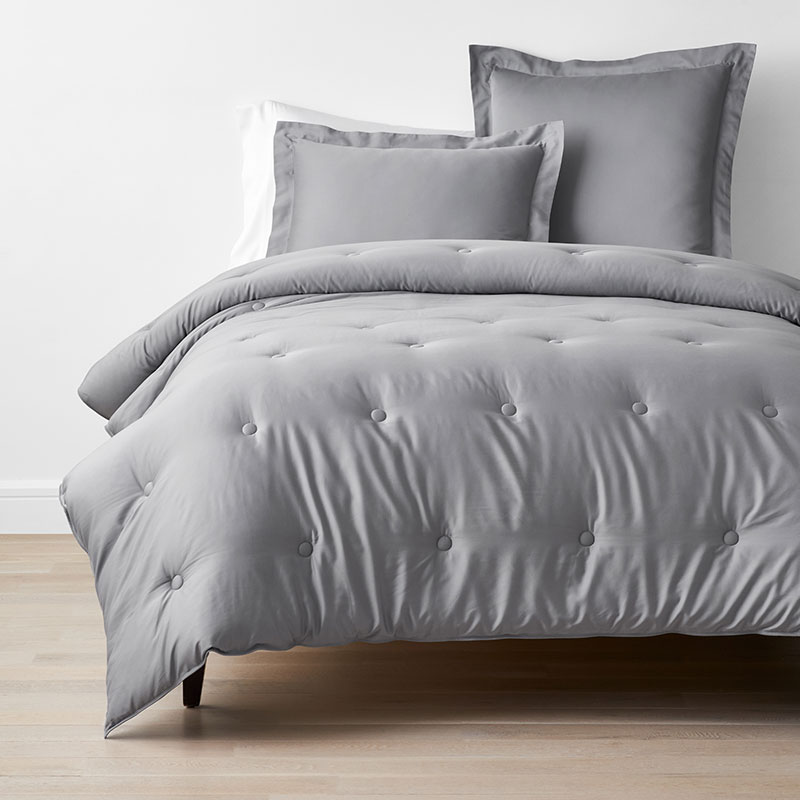 THE COMPANY STORE CLASSIC SMOOTH RAYON MADE FROM BAMBOO SATEEN COMFORTER