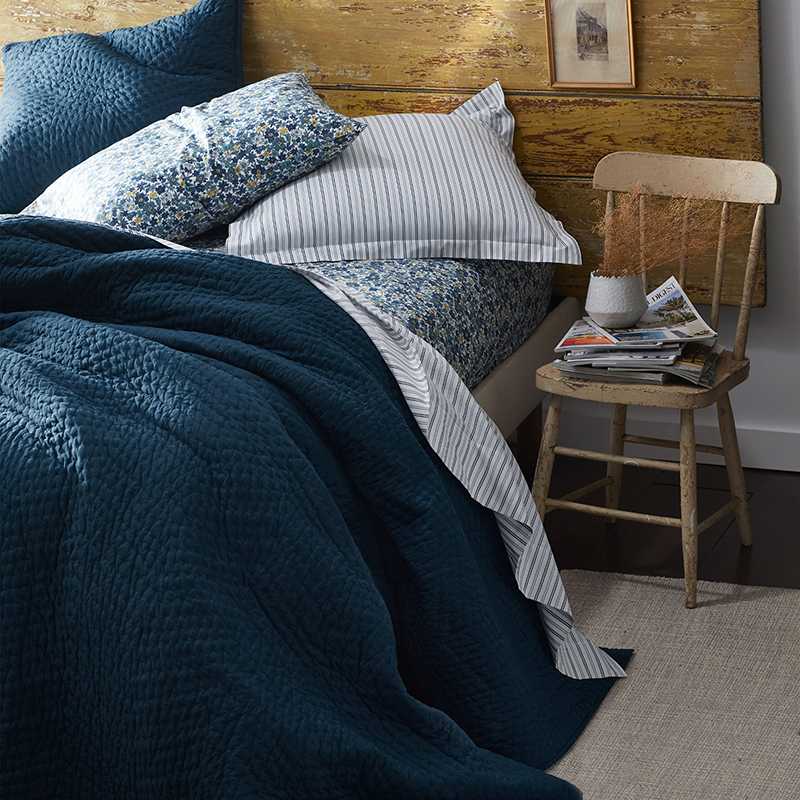 Voile Quilt - Deep Teal, King