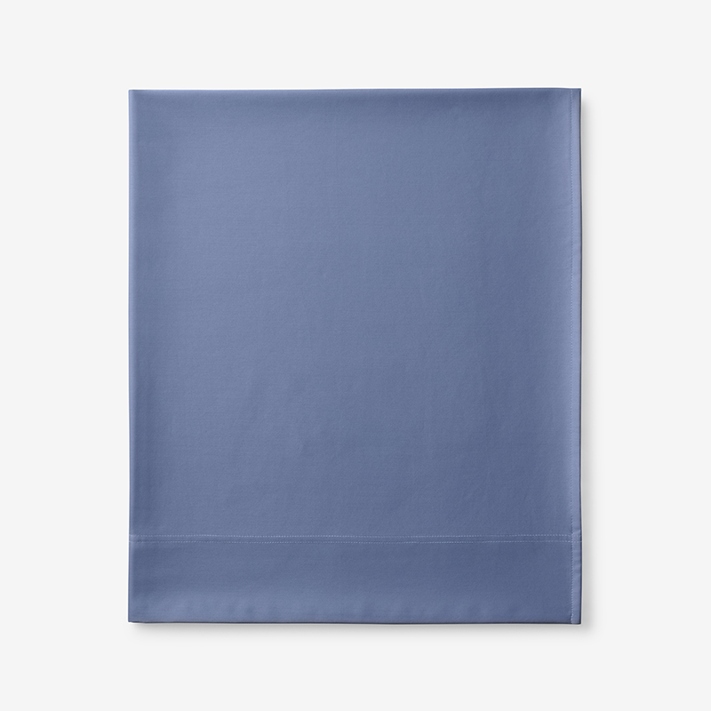 THE COMPANY STORE PREMIUM SMOOTH SUPIMA® COTTON WRINKLE-FREE SATEEN FLAT BED SHEET