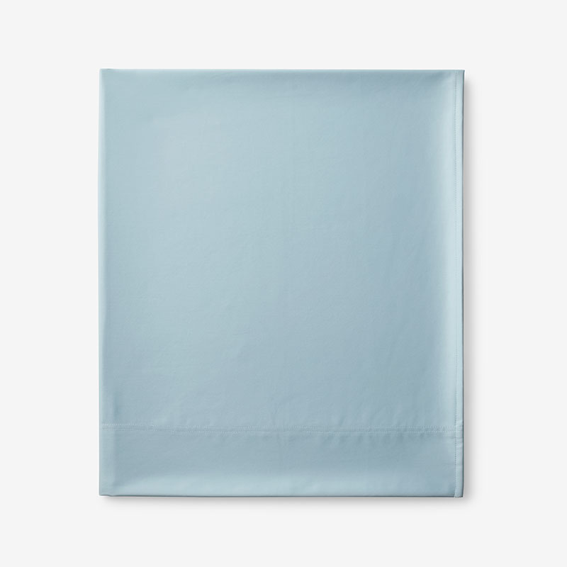 THE COMPANY STORE PREMIUM SMOOTH SUPIMA® COTTON WRINKLE-FREE SATEEN FLAT BED SHEET 