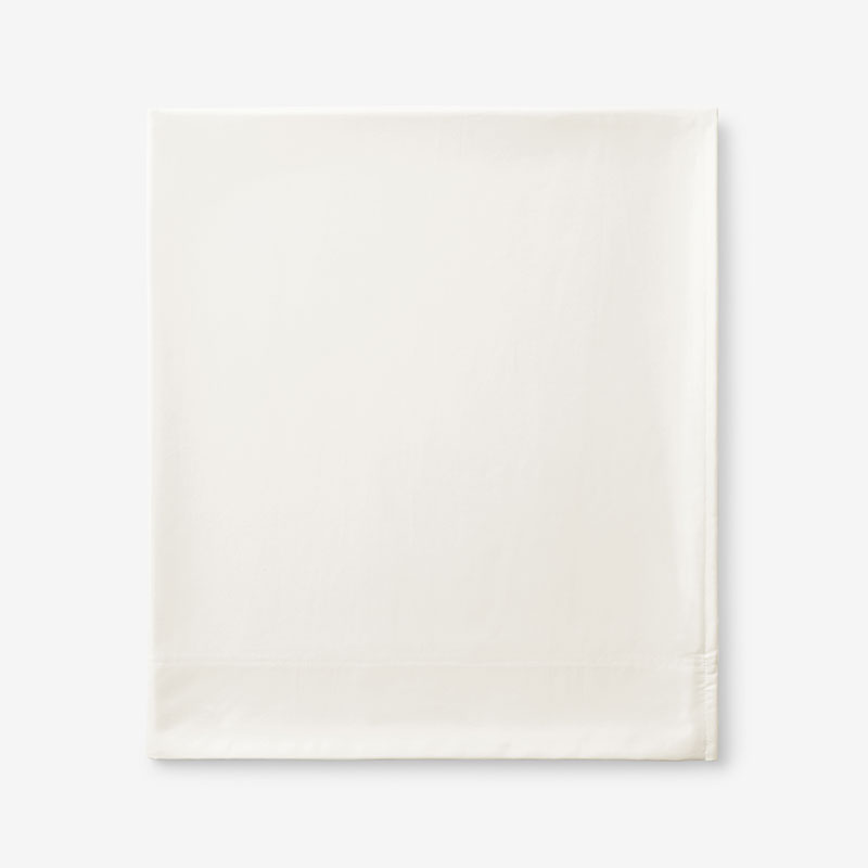 THE COMPANY STORE PREMIUM SMOOTH SUPIMA® COTTON WRINKLE-FREE SATEEN FLAT BED SHEET