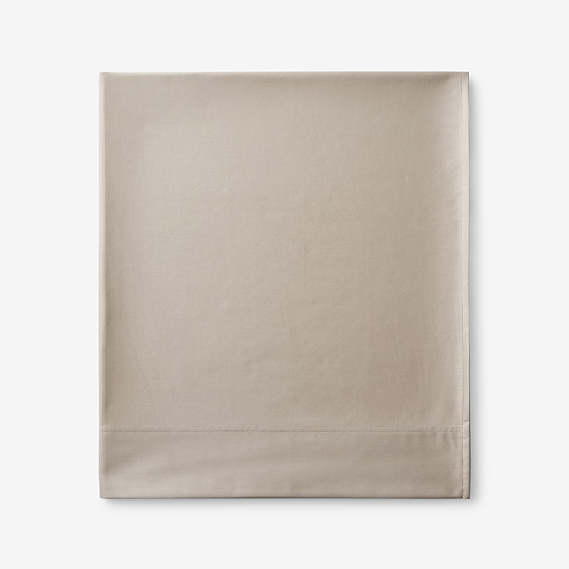 Premium Smooth Supima® Cotton Wrinkle-Free Sateen Flat Bed Sheet